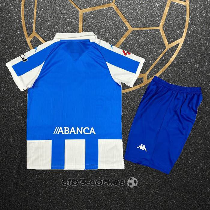 Camiseta Deportivo de La Coruna Primera Nino 24-25